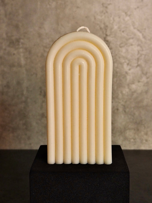 The Geometric Arch Candle